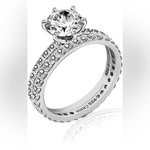 NWT Amazon Collection Platinum Wedding Set